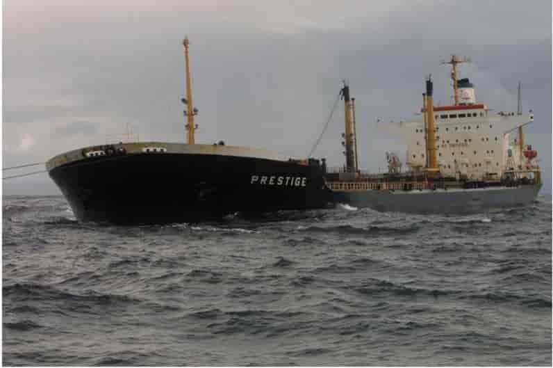 Sinking Of Prestige Oil Tanker
