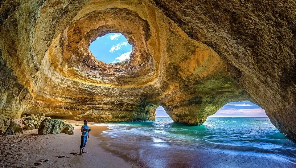 Benagil Sea Cave in Portugal